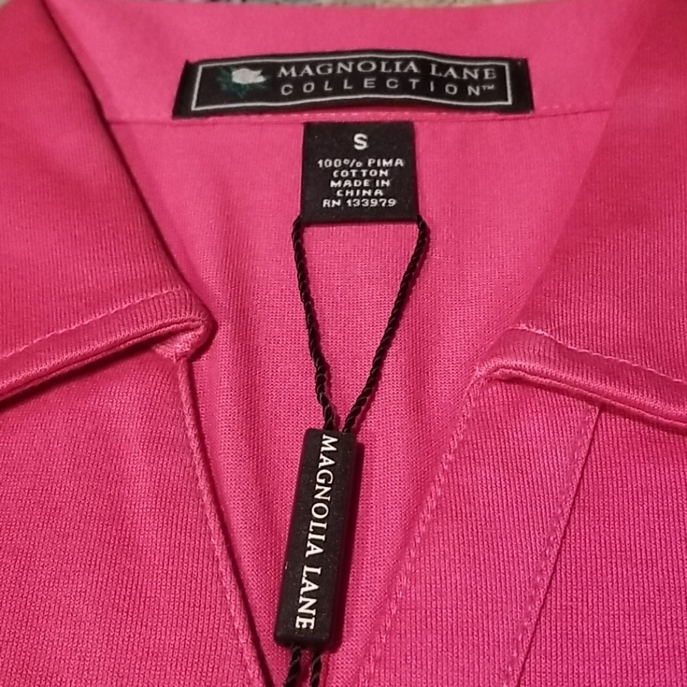 Masters Collection Ladies V-neck Golf Shirt - Picture 4 of 9